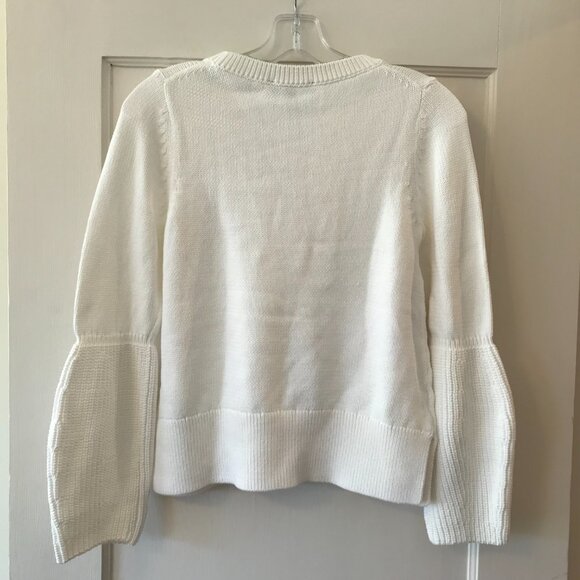 Ann Taylor | Lantern Sleeve Sweater - Picture 3 of 8